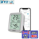 Govee 温湿度計 温度計 湿度計 Bluetooth デジタル スマホで温度湿度管理 温度 湿度 高精度 コンパクト 大画面 グラフ記録 アラーム 異常通知 最高最低温湿度 乾燥対策 加湿対策 温室 地下室 室内 置掛兼用