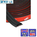 【.co.jp限定】エーモン(amon) 静音計画 風切り音防止テープ ドア用 (ドア2枚分) 約4.3m 4819 黒