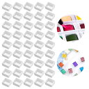 【送料無料】ZADAFINA ハーフパン 空 ケース 水彩 120個 セット ハーフパン 絵の具 水彩 パレット 水彩絵具 水彩パン プラスチック ハーフパン ケース 顔料用容器 顔料 絵皿 塗料 保管 パレット ペイント ケース スケッチ旅行 アーティスト プロ用 2ml