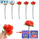 Coollooda フラワーマジック バラ サプライズ マジックセット(5個セット)折り畳み式 小道具 手品グッズ 定番マジック 手品用品 マジシャン 手品師 道具 新年会 忘年会 余興 舞台マジック道具 定番マジック 赤
