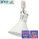 オーム(OHM) 電機 ダクトレール用スポットライト レールライト ライティングダクト用 E26口金 ホワイト ORL-SE26M-W 06-5021