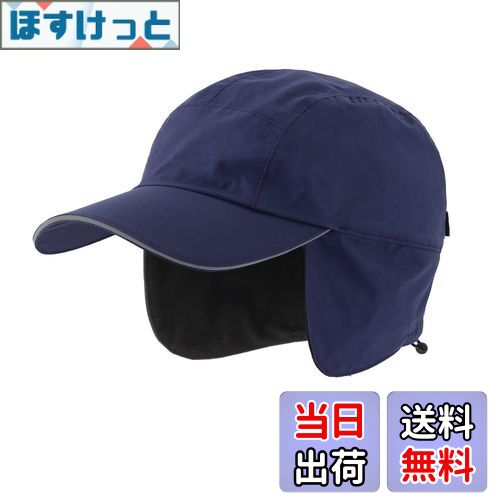 【送料無料】[Connectyle] メンズ 防水 冬 耳あて付き キャップ アウトドア 防寒 帽子 ワークキャップ ..