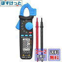 Simble テスター デジタル クランプメーター 6000 カウントオートレンジクランプ 電流計 AC/DC電流 周波数 温度 抵抗 連続性 静電容量 ACM...