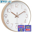 HZDHCLH 掛け時計 電波時計 おしゃれ 壁掛け 時計 北欧 連続秒針 静音 壁掛け時計見やすい 30cm アナログ 夜間秒針停止 (電波・白)