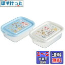 スケーター (skater) シール容器 ポケットモンスター カフェアート 500ml 2P 抗菌 保存容器 おかず容器 日本製 FCN2WAG-A