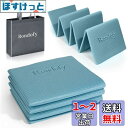 Rondofy ヨガマット 折りたたみ 6mm トレーニングマット 折り畳み 持ち運びに便利 エクササイズマット フィットネス ピラティス ヨガマット 人気 収納袋付き (ブルー)