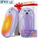 2パック電気カイロ 充電式カイロ 薄型 軽量 かわいい 電子ハンドウォーマー 防寒対策 アウトドアスポーツ、キャンプ、狩猟用の新年とクリスマスギフト