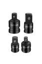 【送料無料】YFFSFDC ソケットアダプターセット 差込角変換ソケット 4個セット 1/2“ 3/8” 1/4“差込角変換アダプター インパクトソケットアダプ...