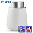 KAWEINA ハンドソープボトル ソープディスペンサー 泡 手動 押しタイプ ポンプ式 手洗い セラミック 磁器 陶器 広口 詰め替え ハンドソープ用 食器用洗剤 北欧スタイル 台所 キッチン 洗面所 トイレ バスルーム お風呂場 ドロップ型 シルバー+ホワイト AN05-1