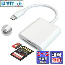 RuiMi USB C Type-C - SD TF カードリーダー(2in1)高速転送 OTG機能 SD TFカード カメラリーダー 設定不要 写真/ビデオ/データ 双方向高速転送 タイプc用 iPhone 15/iPad Pro/MacBook/Chromebook/Androidデバイスに