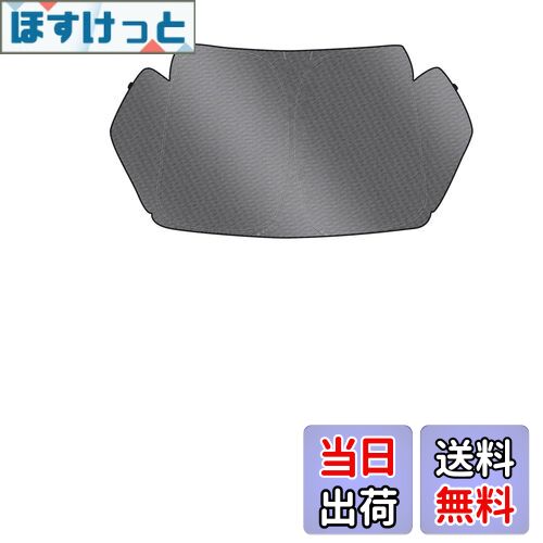 【送料無料】LIMSTYLE ニッサン セレナ C28 フロントガラス用 サンシェード SERENA 6代目 マルチサンシェード C28 NC28 FC28 FNC28 GC28 GFC28型 遮光 断熱 シェード カーテン R4.12〜現行 日除け UVカット 車中泊 しなやか スポーティ タイプ ドット柄 収納袋付 アクセサリ