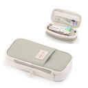 【送料無料】ESJNNK ペンケース ペンポーチ 帆布 筆入れ 大容量 筆箱 多機能 収縮でき マチつき デザイン ポーチ 人気 子供 中学生 高校生 大学生 ...
