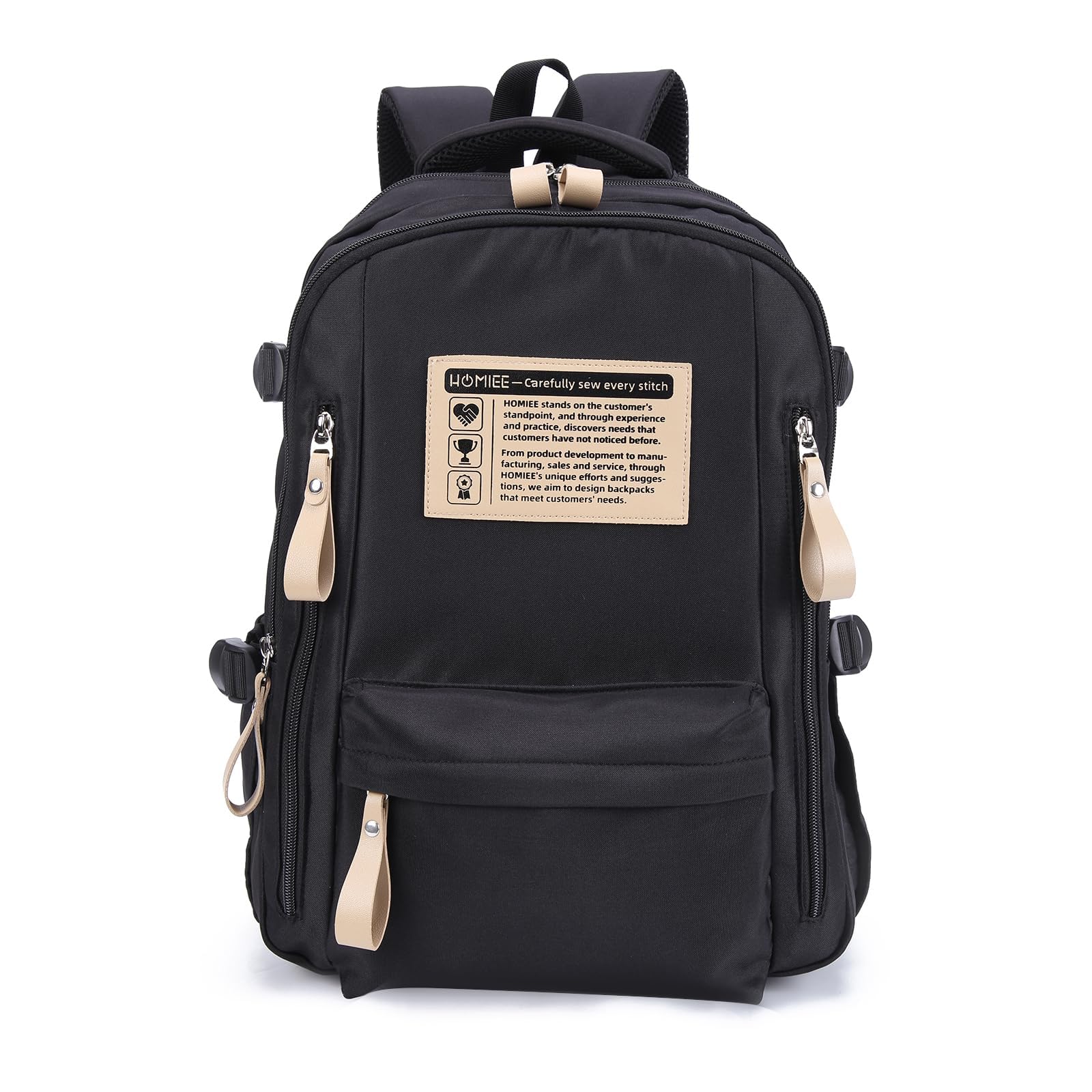 【送料無料】[HOMIEE] リュック レディース 通学 大容量 韓国 カジュアルバッグ 2層構造 大学生 防水 15.6インチPC 軽量 A4 リュックサック 高校生 通勤 大人 軽量 ビジネス アウトドア 旅行 メンズ 男女兼用