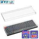 Geekria キーボード ダストカバー 透明アクリル キーパッドカバー Keychron K4、RK Royal KLUDGE RK100、Nuphy Air96 V2、LOFREE Flow ロープロファイル メカニカルキーボード 100 キーに対応