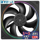 Thermalright TL-S12 cpuファンケースクーラーpwmファン,絞り光エフェクト、4ピンpwmコネクタargb開口部付きコンピュータファン,1500 rpmスピードpc冷却ファン(120mm,ブラック)(2)