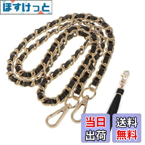 【送料無料】[DFsucces] チェーン ストラップ ショルダー ハンドバッグ 付け替え 交換用 アクセサリー..