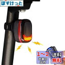 Gelielim 自転車 テールライト リモコン付き盗難防止アラーム 自動点灯 IP66防水 usb充電式 高輝度 長時間対応 4つの輝度モード 夜間走行 簡単...