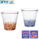 アデリア(ADERIA) 津軽びいどろ にほんの色ふうけい 夕暮れ 260ml ペアグラス 化粧箱入 日本製 ハイボール コップ 結婚 祝い ビール おしゃれ プレゼント ガラス 日本酒 誕生日 女性 セット タンブラー 還暦 男性 退職 ウイスキー 父親 記念日 FS75506