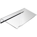 【送料無料】Refrze コンピューターキーボードスタンド PCキーボードスタンド タイトル付きキーボードスタンド クリアアクリルキーボードトレイホルダー 人間工学に基づいたタイピングと自宅やオフィスでの作業 アップグレードバージョン