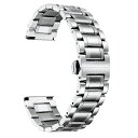 【送料無料】BINLUN 時計バンド ステンレスベルト ウォッチベルト 交換ベルト 腕時計バンド 耐久性高い 錆び難い 肌に優しい クイックリリース メッシュ 男女通用 調整工具付 防水 6色 9サイズ (18mm, シルバー)