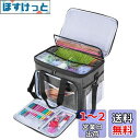 Teamoy 編み物用バッグ 蓋付き 毛糸 編み針 編み物用品 未完成品 収納 持ち運び 便利(バッグのみの販売) クリスマス ギフト (L with cove...