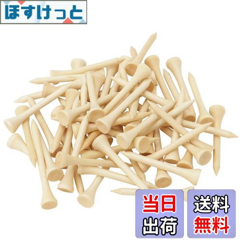 【送料無料】Tabata(タバタ) ゴルフ ティー 木製 ウッドティー ウッド 大容量 ゴルフティー ニス レギュラー レギュラーティー 55mm 60本入り ...