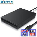USBフロッピーディスクリーダードライブ3.5インチ1.44 MB外付けポータブルFDDディスケットドライブWindows XP/Vista/7/8/10/11のみサポート、PCコンピュータ/ラップトップ用 プラグアンドプレイ ドライバなし ブラック