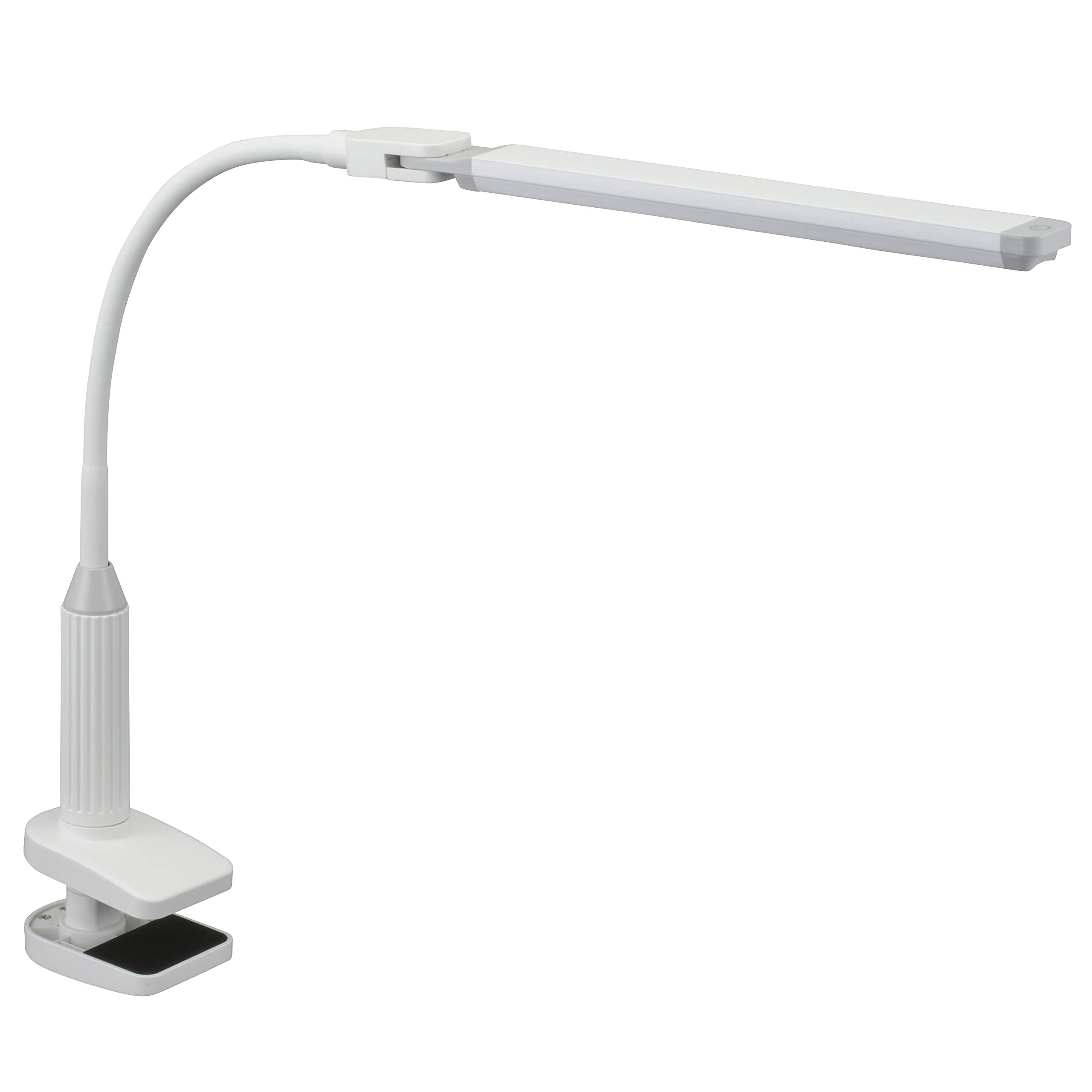 【送料無料】LEDデスクランプ クランプ ホワイト_LTC-LS36-W 07-8616 オーム電機