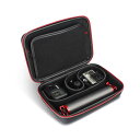HSU ゴープロ ケース 自由DIY収納ケース 自由な仕切り GoPro Hero13/12/11/10/9/8/7/6/5対応 及び他のアクションカメラ ガジェット周辺小物用収納ポーチ バッテリー対応スロット 大容量 撥水加工