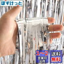 「2個セット」 Augsion タッセルカーテン キラキラ 背景 華やかな金属感 明るい光沢 誕生日 飾り付け 100cm*200cm パーティー 装飾 小道具...