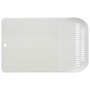 【送料無料】ベストコ 抗菌 抗ウイルス カッティングボード まな板 水切り こぼれにくい ホワイト MA-3224 ザルポケ 水切りまな板