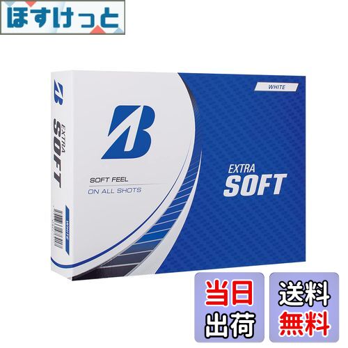 BRIDGESTONE(ブリヂストン)ゴルフボール EXTRA SOFT 2023年モデル 12球入 ホワイト