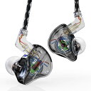 【バランスな音質表現・音質重視モデル】KBEAR Storm イヤモニ 有線イヤホン カナル型 イヤフォン 耳掛け インイヤー モニター ノイズキャンセリング 10mmダイナミックドライバ/PU+PEEK/3.5mmプラグ/前例のない聴覚体験/小型軽量設計/りケーブル可能/重低音/HIFI音質 高(2)