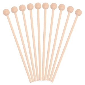 KDSSYFT 木琴 バチ 2本1組 木製 スティック 木琴 楽器 マレット チャイム ベル パーカッション 楽器 編鐘用 木琴用バチ (10本セット)