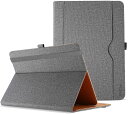 ProCase タブレット汎用ケース 9-10インチ対応可能 フォリオケース ペン収納 3つのスタンド角度 書類やカード用ポケット付き ご注意:購入前、サイズと開口部の確認が必要!!!