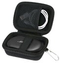 【送料無料】Bose Sport/QuietComfort Earbuds ワイヤレスイヤホン 対応収納ケース-Aenllosi (ブラック)