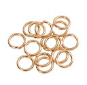 【LEISURE CLUB】丸カン 7mm 約200個入り ゴールド ジャンプリング マルカン リング 金具セット 基礎パーツ ジュエリー DIY用 手芸用品 クラフト用品 アクセサリーパーツ ハンドメイド 手作り ブレスレット ピアス イヤリング ネックレスなど (ゴールド, 7MM)