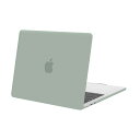 MOSISO 対応機種 MacBook Air ケース 13インチ M4 M3 M2チップ 2025-2022発売 A3240 A3113 A2681、保護 対応機種 MacBook Air 13.6インチ プラスチック ハード ケース カバー(レトロ グリーン)