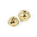 YUWENW 鈴 ゴールドトーン ハンドメイド 手作り 超特大 30mm 可愛いベル 金具 クリスマス飾り DIY 手芸用 御守りに 10個セット