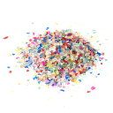 ガラスフリット 琉球ガラス レジン 50g 封入パーツ レジン パーツ 虹のかけら 硝子のかけら 手作り用品 装飾充填物 材料 レジン 封入 DIY 手芸用品 封入パーツ 装飾充填物 ネイル パーツ 1