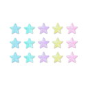 GOODCHI アイロン ワッペン 小さい星 15枚セット おしゃれ パッチ 補修 刺繍 アップリケ DIY 女の子 男の子 かわいい 装飾