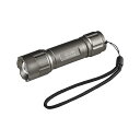 【送料無料】エルパ(ELPA) LED懐中電灯 防水 明るさ450ルーメン ハンドストラップ付き 電池式 シルバー DOP-EP440