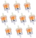 YFFSFDC ガソリンフィルター 10個セット 汎用 燃料フィルター 内径 5mm 〜 6mm に対応 磁石付きで錆びキャッチ オートバイ 自動車 パーツ