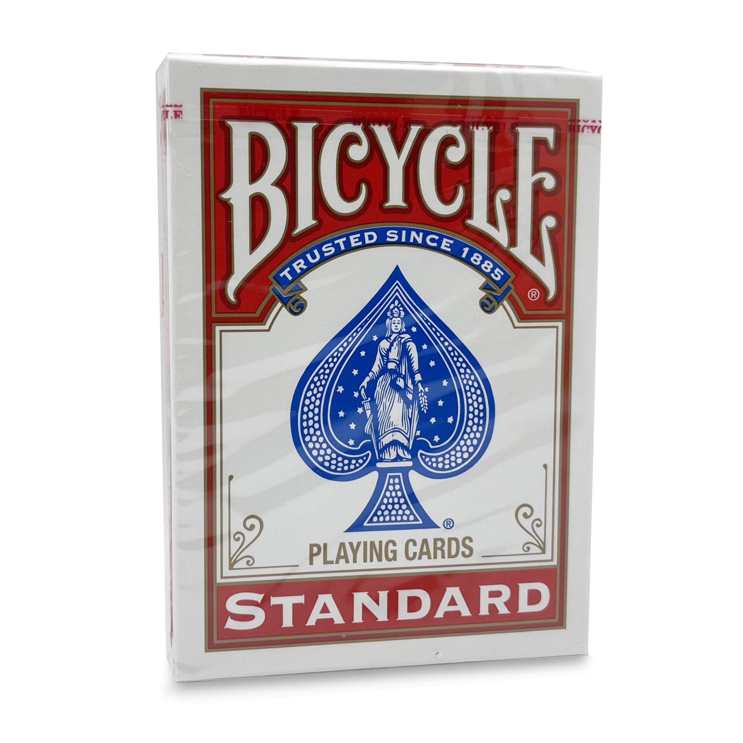 【送料無料】BICYCLE(バイスクル) 808 ライダーバック STANDARD トランプ 赤 ポーカーサイズ