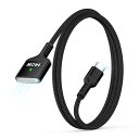 【送料無料】Haoano 140W Macbook Air充電ケーブル 高速充電PD3.1対応 USB-C to Mag-Safe 3 磁気充電ケーブル 高耐久ナイロン 強力な磁気 Macbook air(13”/15”、M2/M3、2024/2023/2022)、MacBook Pro(16”/14”,2024/2023/2021)など対応