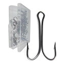 【送料無料】釣り ダブルフック ルアー交換 釣り針 ルアー アシストフック 高強度 障害物回避性能UP 50本セット 1#-4/0# 9サイズ選べる