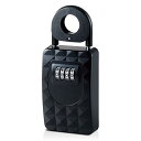 【送料無料】エレコム セキュリティキーボックス 鍵収納ボックス ダイヤル式 (4桁) 防犯 盗難防止 ESL-ECBOX01 ブラック