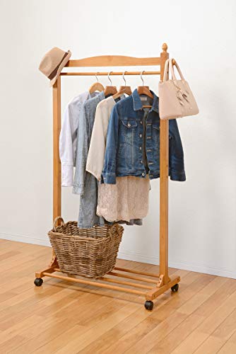 【送料無料】萩原 コートハンガー 幅90 CLOTHES_RACK