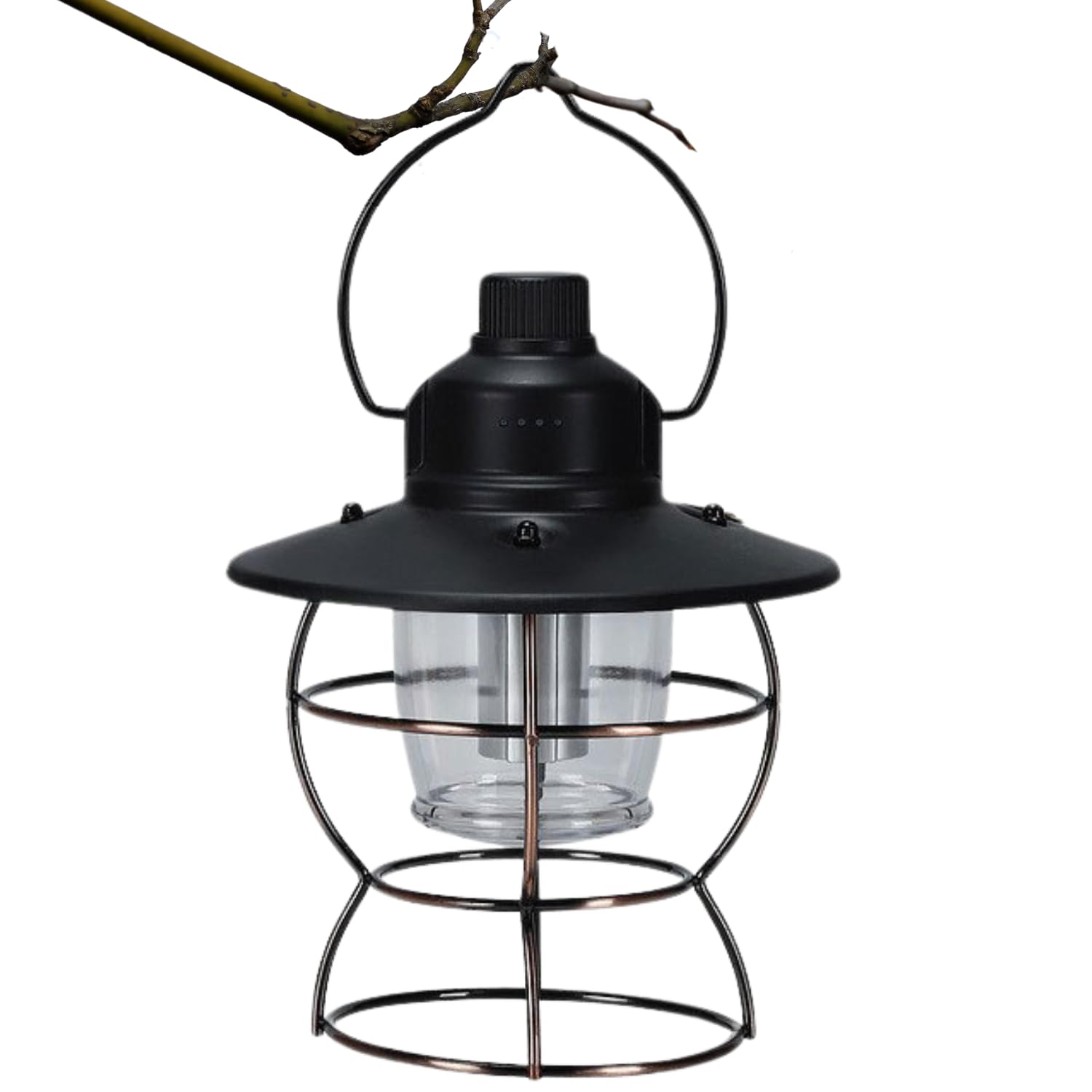 【送料無料】LED ランタン アンティークデザイン USB充電式 2000mAh 防水仕様 高輝度 無段階調光 3段階..