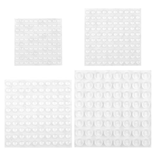 【送料無料】GOLD DEER 364粒 クッションゴム 透明ゴム足 粘着式 バンパーパッド 戸当たりクッション ..